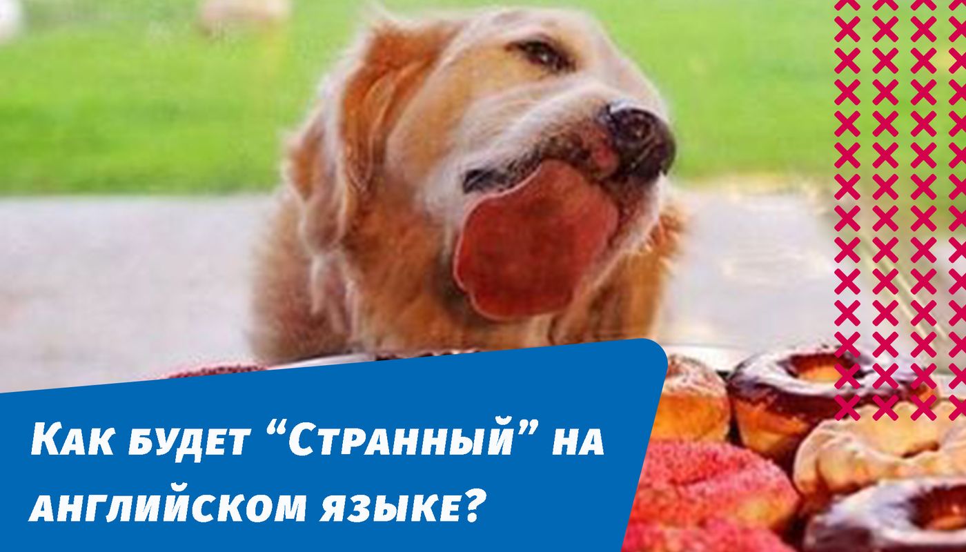 как будет странный на английском языке