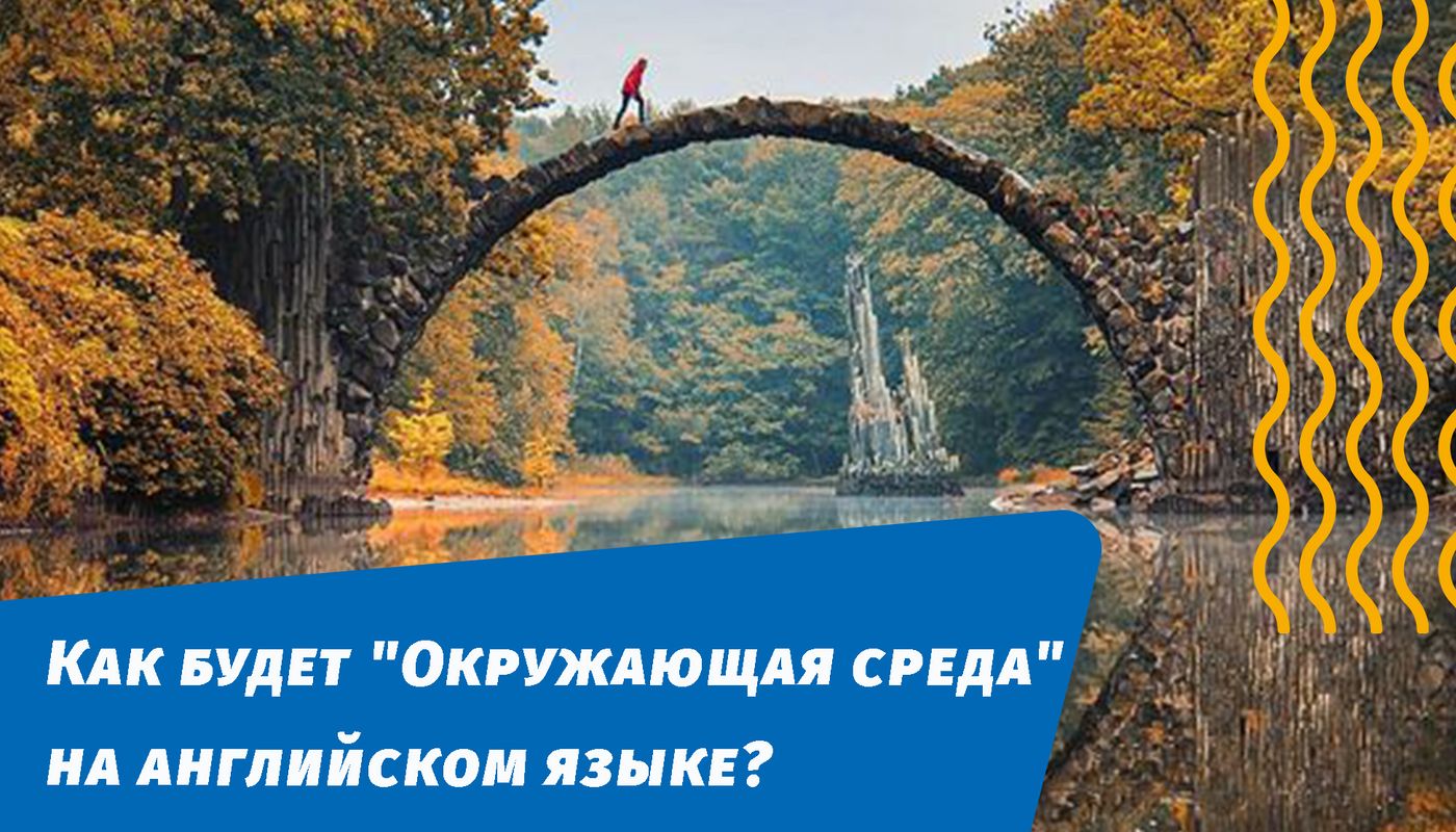 как будет окружающая среда на английском языке