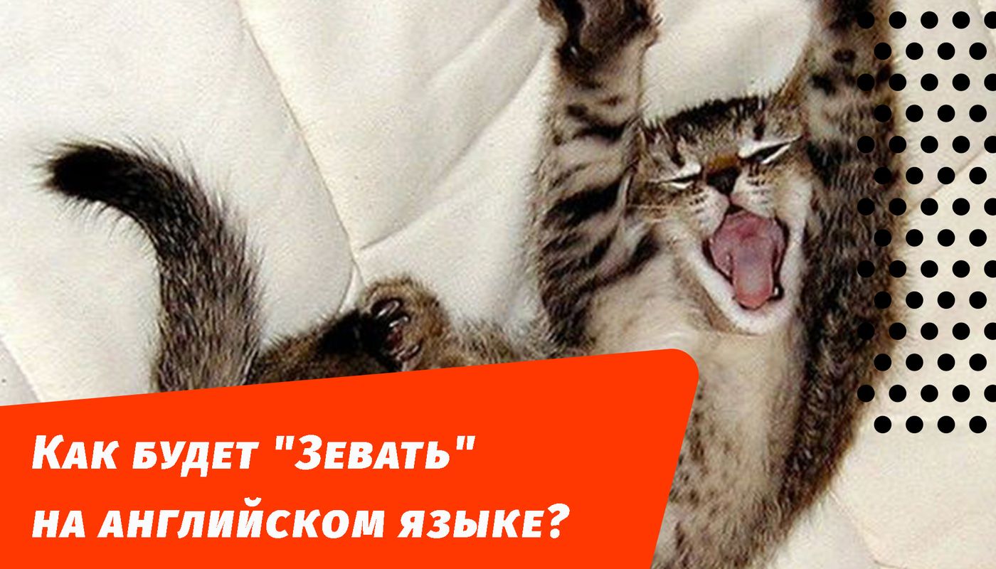 як буде позіхати англійською мовою
