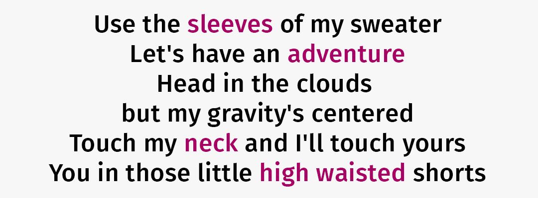 sweater weather переклад пісні