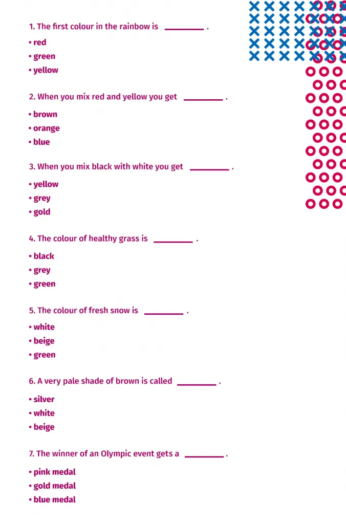 colour quiz