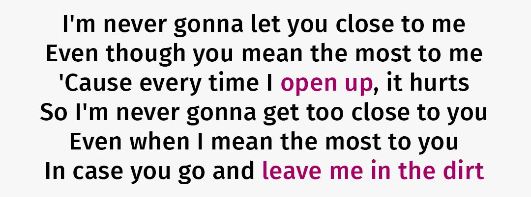 разбор песни Too Good At Goodbyes